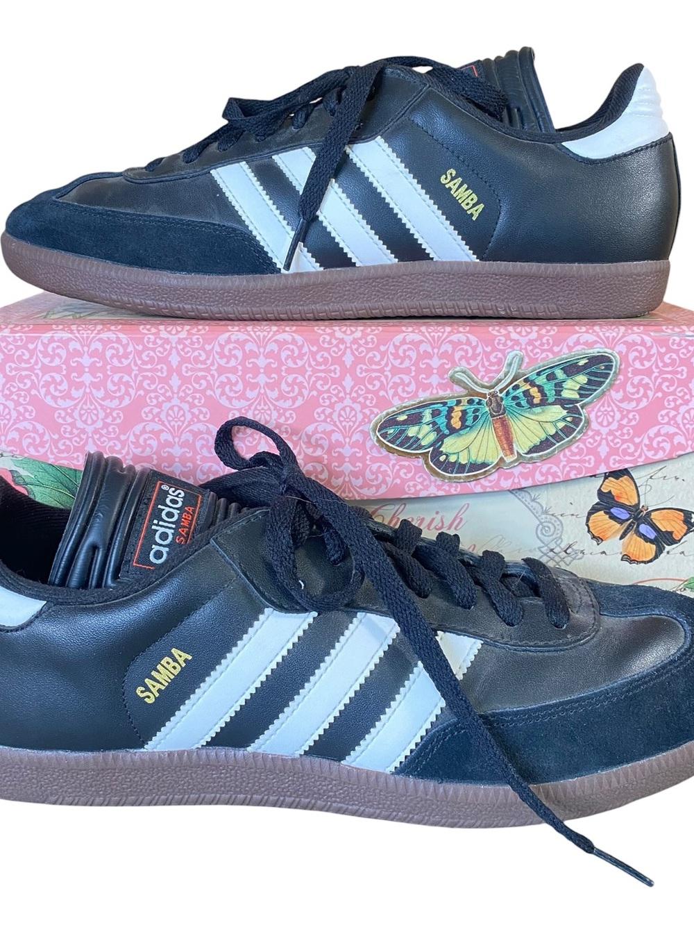 Adidas Samba Indoor Soccer Shoes Athletic Sneakers Streetwear Staple Durable
